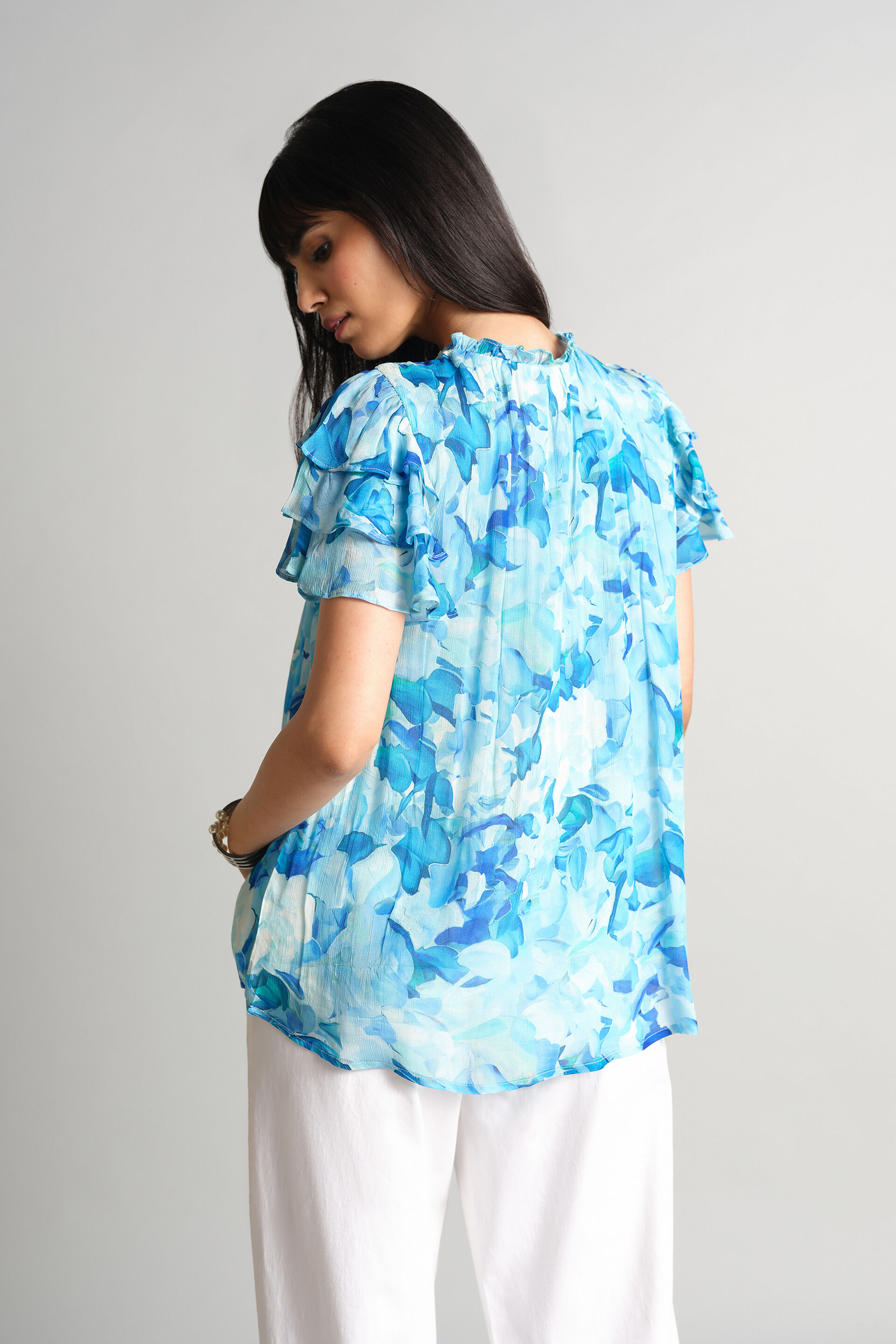 Wren Top, Blue, image 6